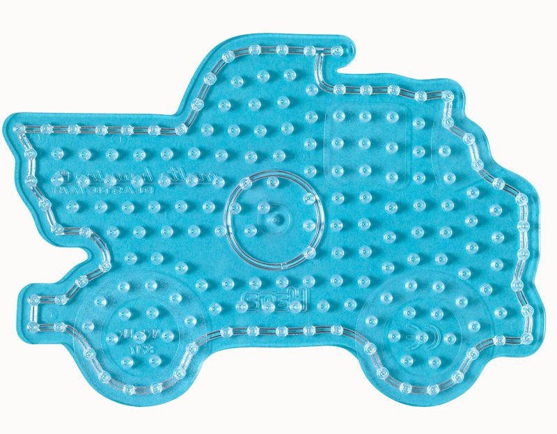 Hama MAXI Set 3 Piastre Perline: Auto, Aereo E Brummi - Base Per Creazioni Con Perline Da 10mm, Gioco Creativo Per Bambini Dai 3 Anni - 3